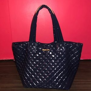 MZ Wallace Navy Medium Tote